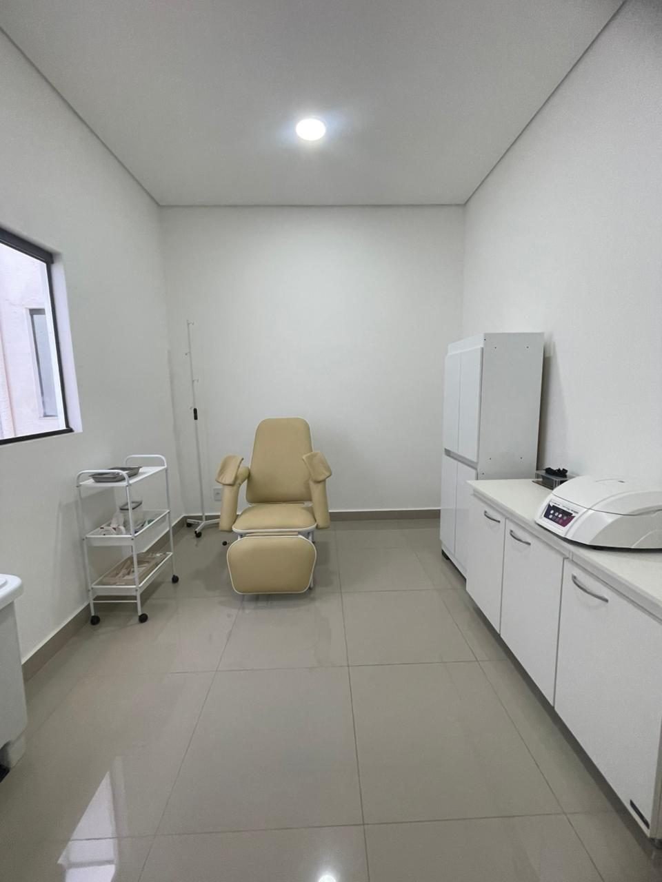 Sala de infusão da Clínica Della Hautè